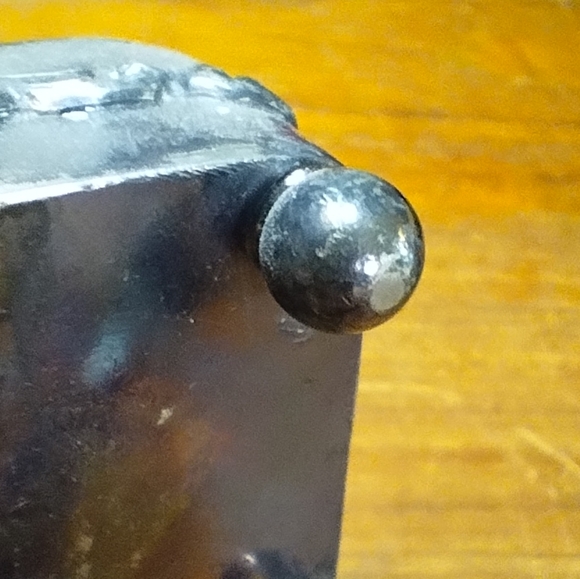 Vintage Simpson, Hall & Miller Co. Quadruple Silver Plated Pin Box, Trin… - Picture 10 of 10